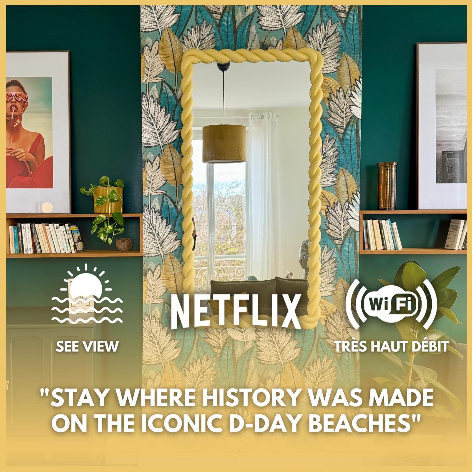 Sunny Apt On D-Day Beach With Parking Saint-Come-de-Fresne Экстерьер фото